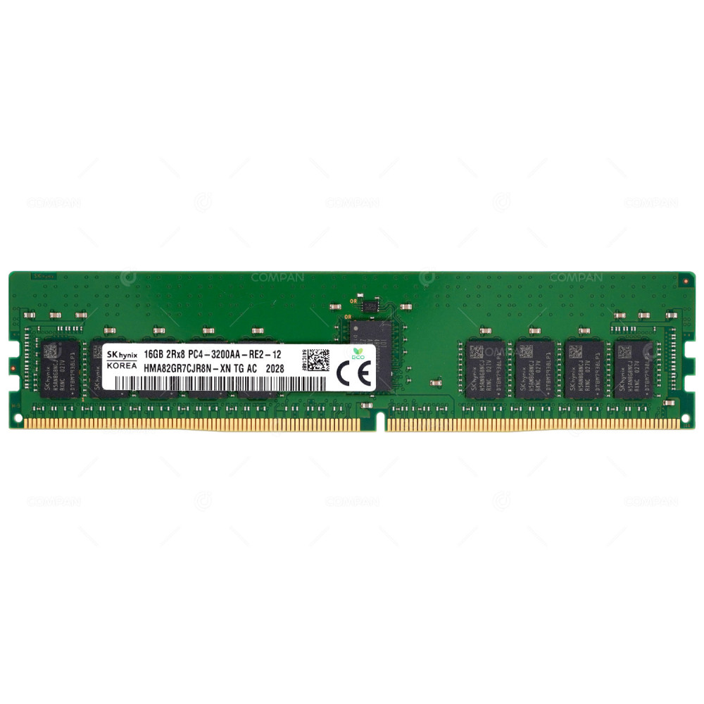 HMA82GR7CJR8N-XN  HYNIX DDR4 16GB 2RX8 PC4-25600 3200MHZ RDIMM CL22